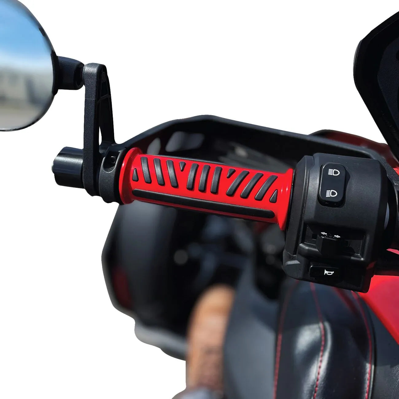 Show Chrome Combat Grips - 7/8" Handlebar