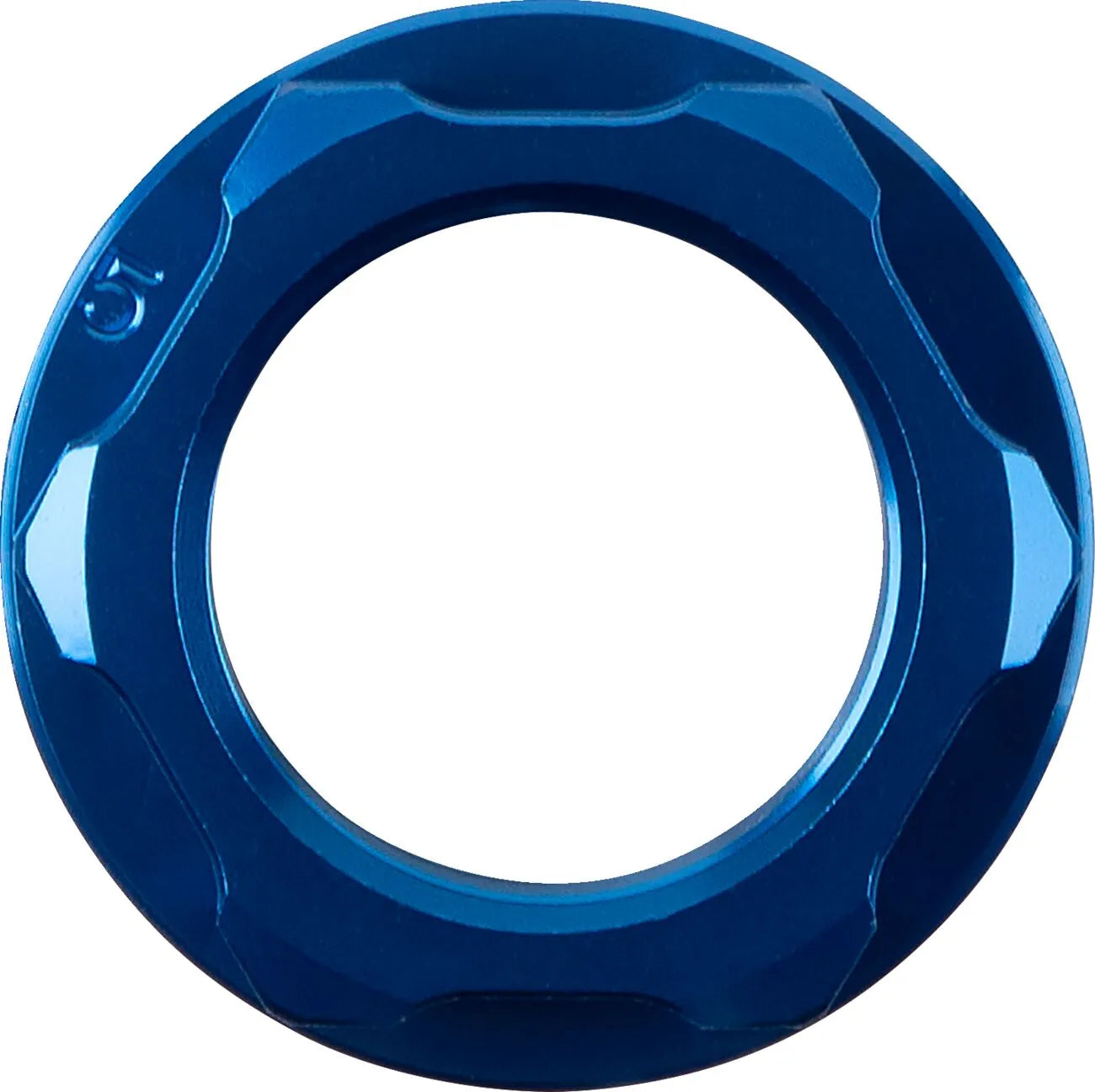 Moose Offroad Steering Stem Nut For Aftermarket Stems - Blue
