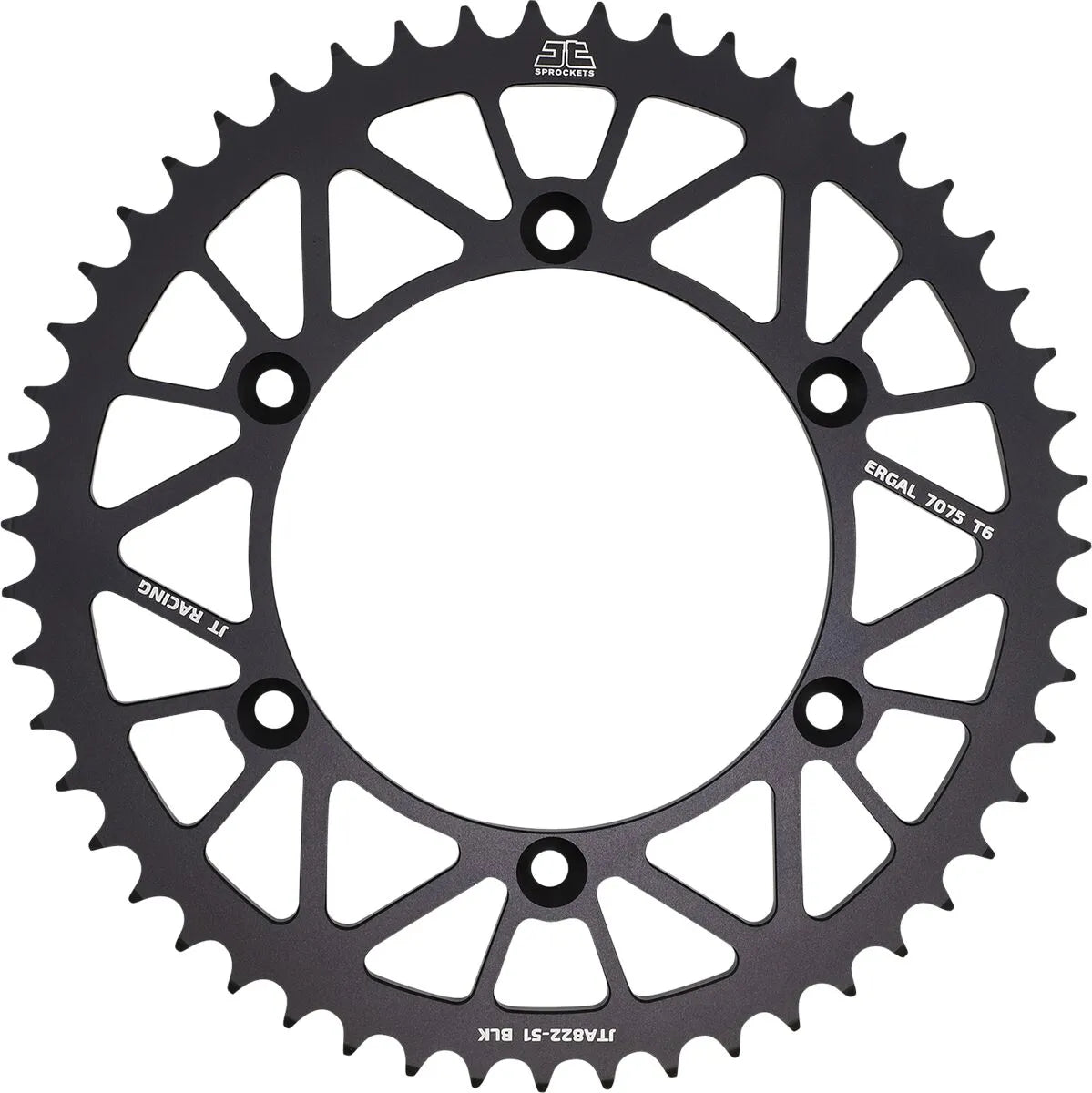 Jt Sprockets Rear Sprocket - 520 Chain, 51t Aluminum