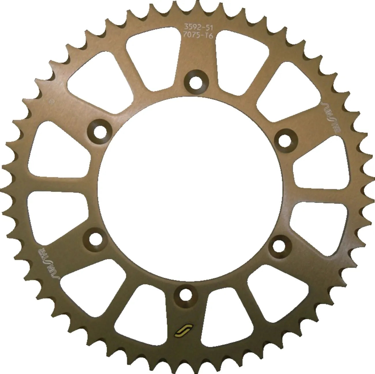 Sunstar Steel Rear Sprocket 520-49t