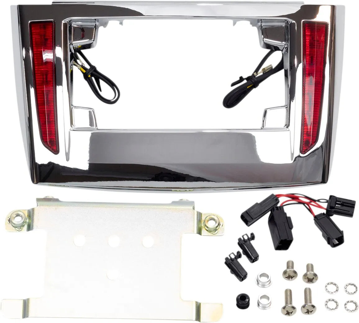 Ciro Led License Plate Frame - Chrome