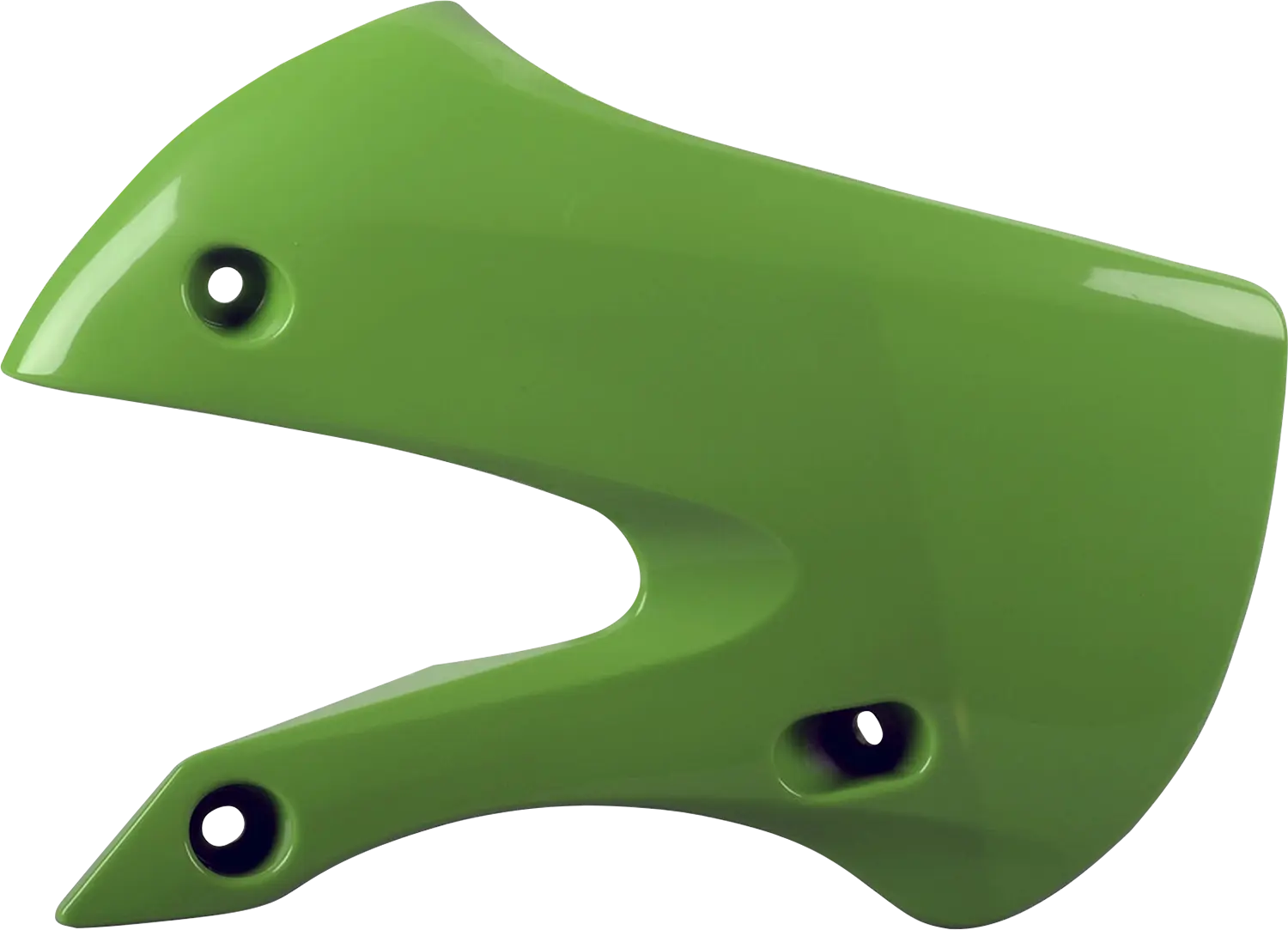 Polisport Radiator Covers For Kawasaki - Green