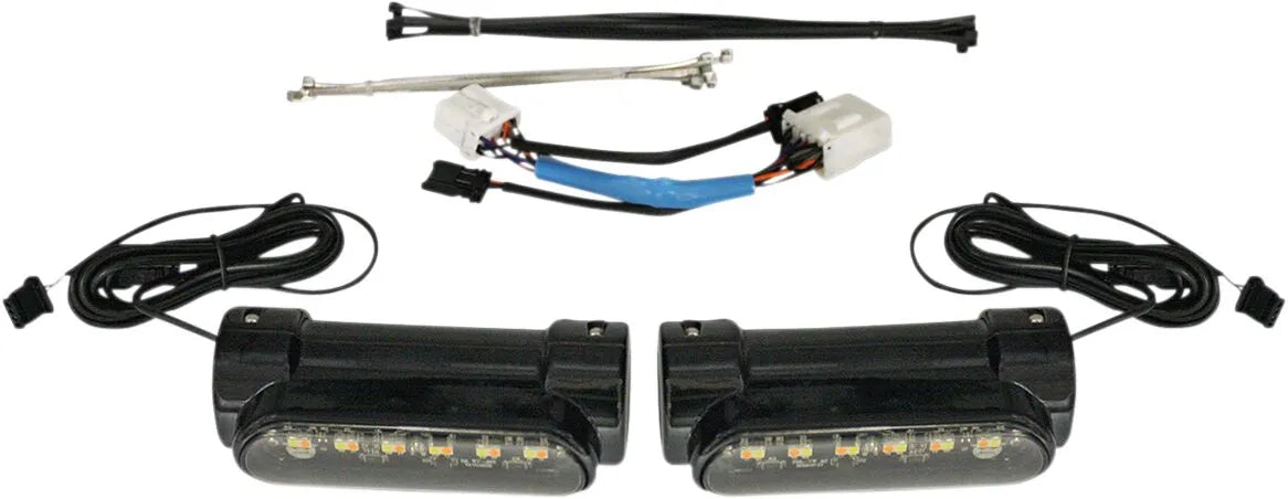 Custom Dynamics Engine Guard Leds - White/amber