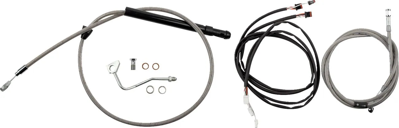 Burly Brand Touring Model Control Kit For 15" Handlebars