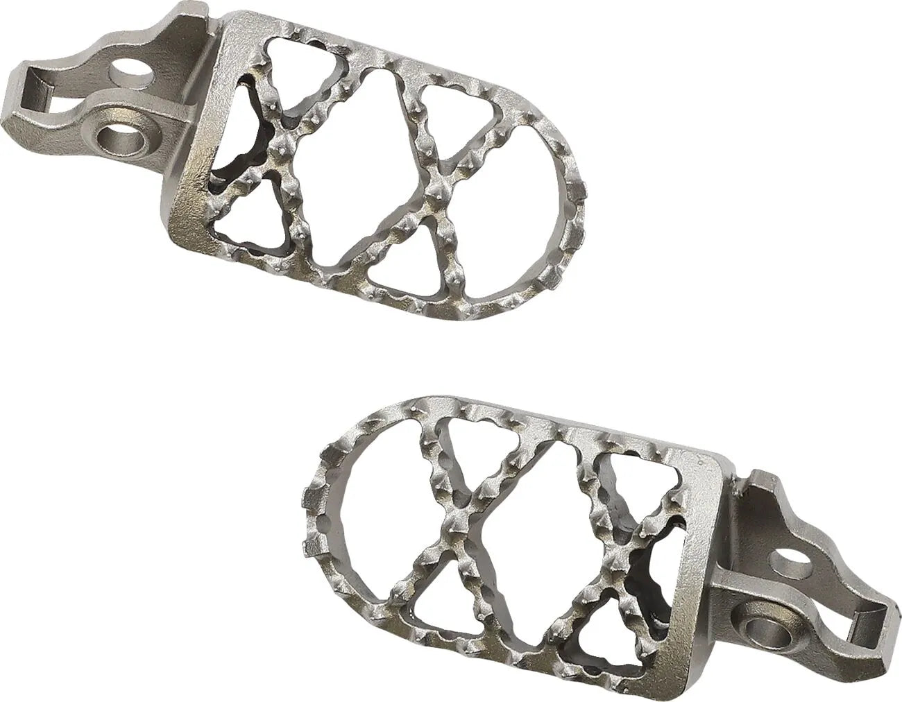 Moose Offroad Pro Foot Pegs - Stainless Steel