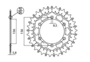 Sunstar Works Z Steel Rear Sprocket
