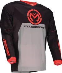 Moose Offroad Qualifier Jersey - Black/Gray/Red