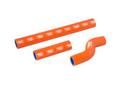 Samco Sport Radiator Hose Kit - Orange Silicone