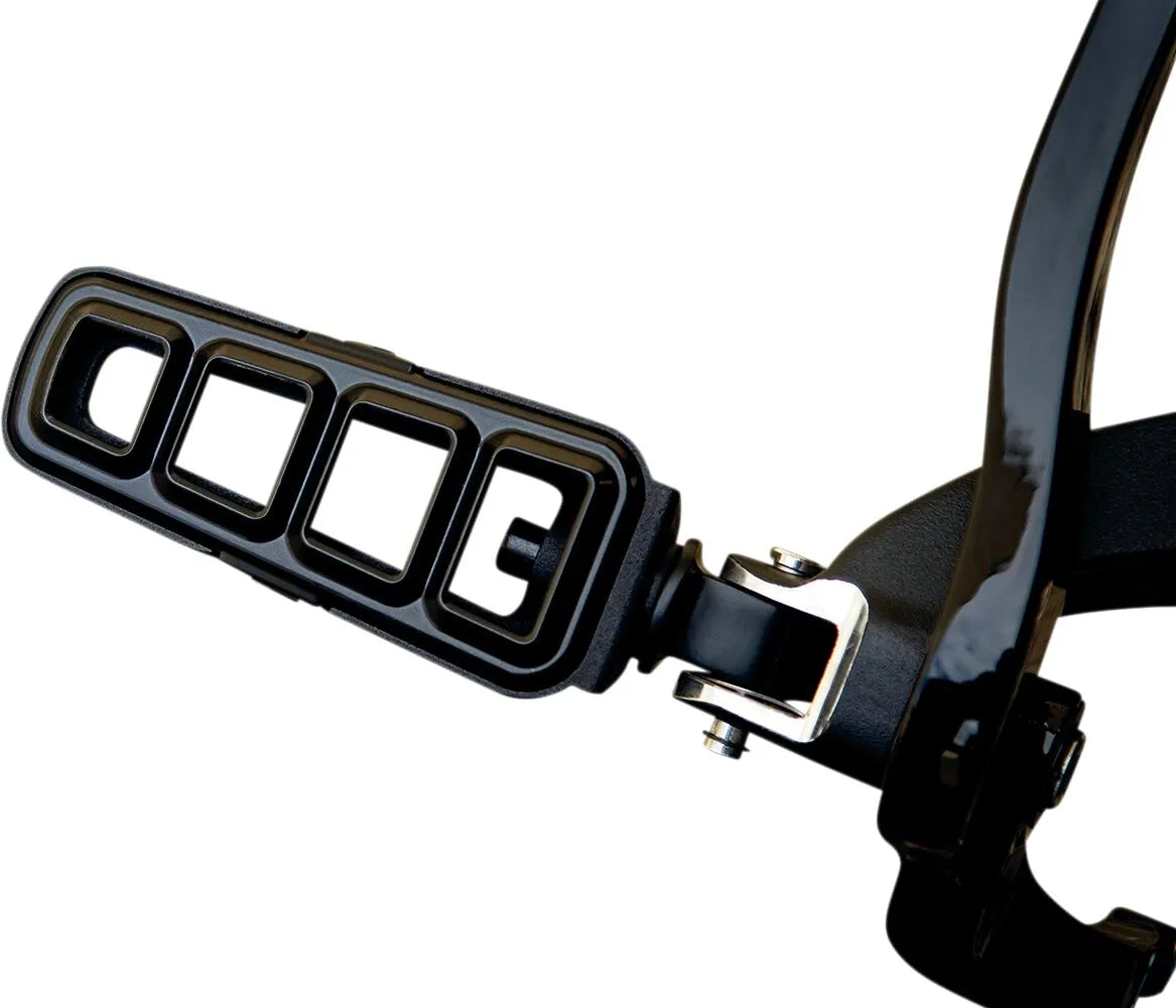 Kuryakyn Splined Peg Adapters - Satin Black