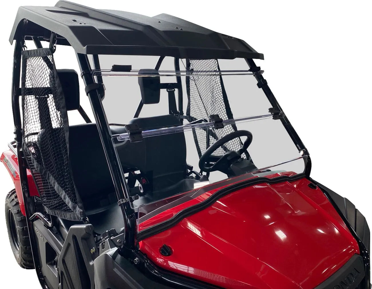 Moose Offroad Deluxe Full Folding Windshield