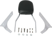 Cobra Square Sissy Bar Kit - Chrome Steel