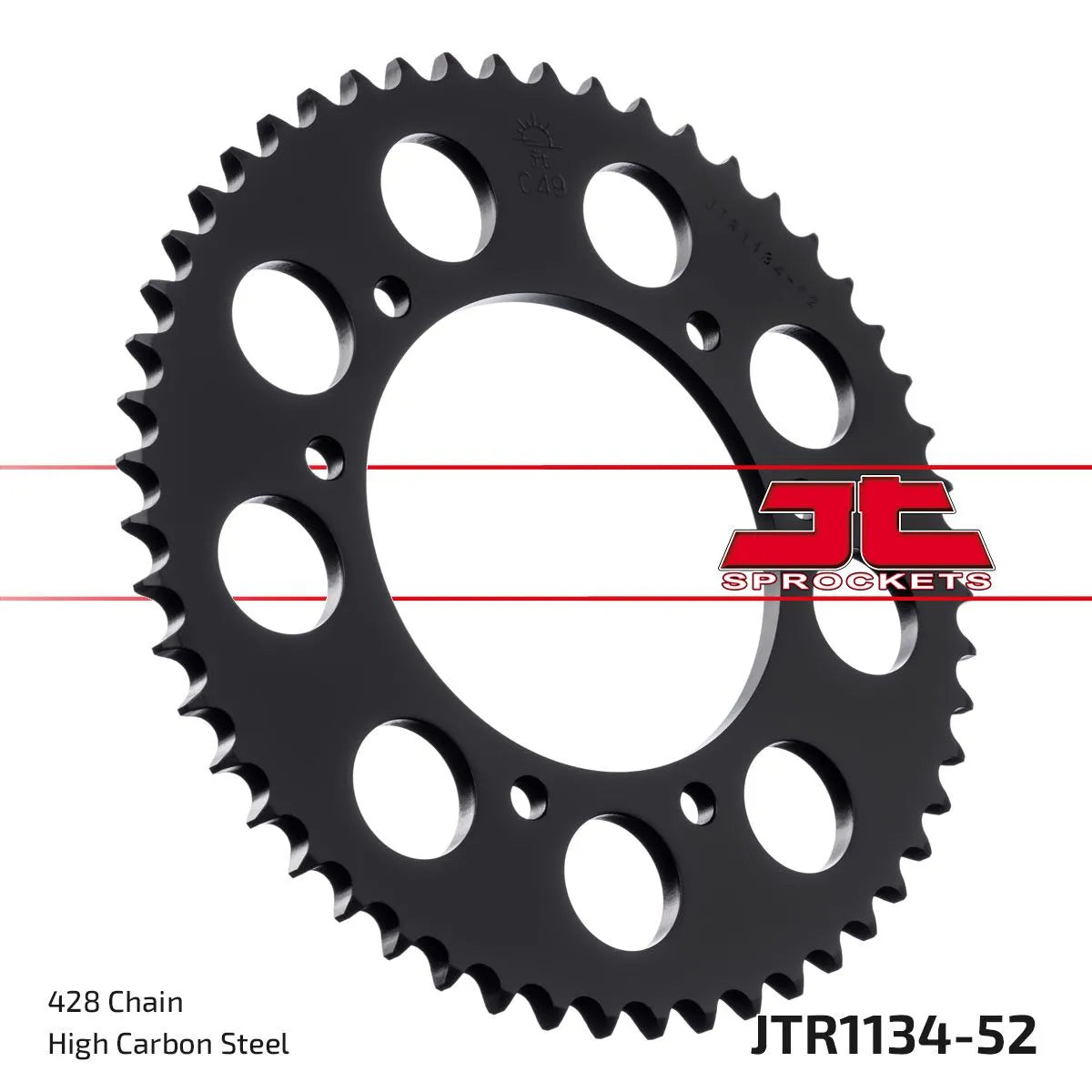 Jt Sprockets Steel Rear Sprocket 52t
