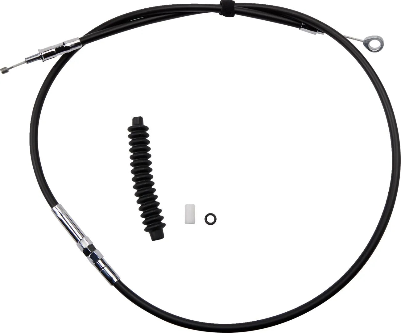 Drag Specialties High-efficiency Clutch Cable Black Vinyl