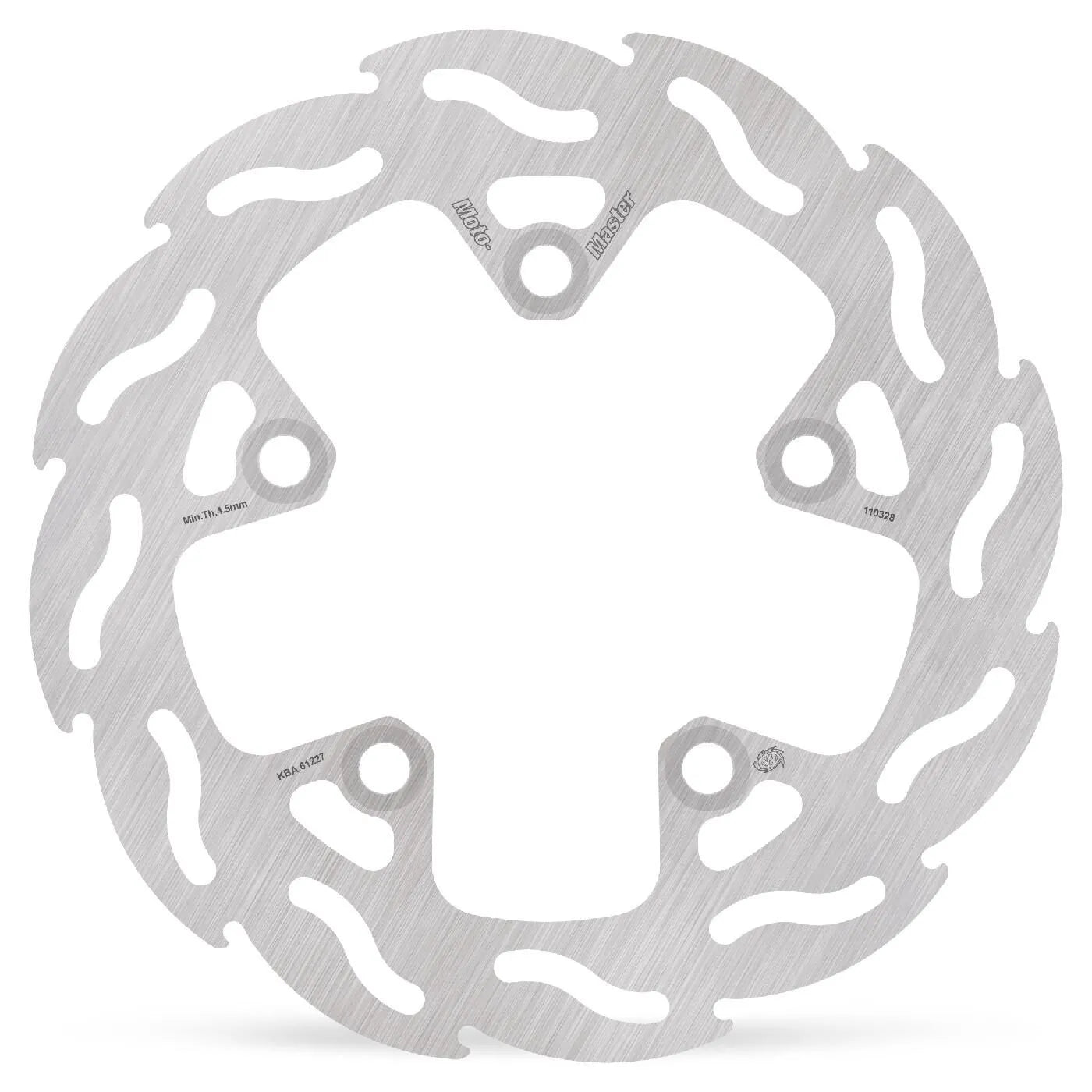 Moto-master Flame Series Brake Rotor For Motorcycles