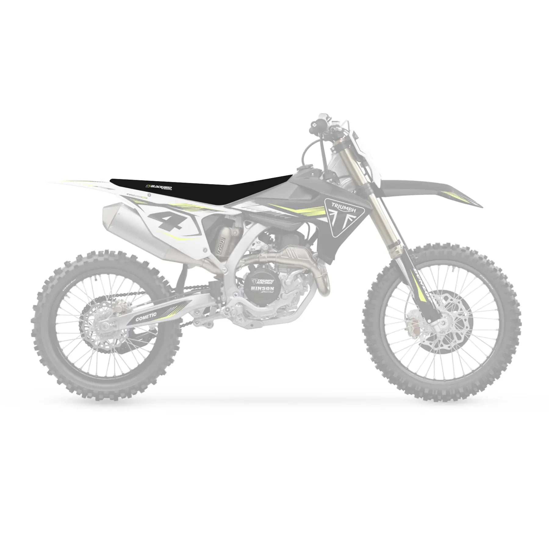 Blackbird Racing Zebra Seat Cover