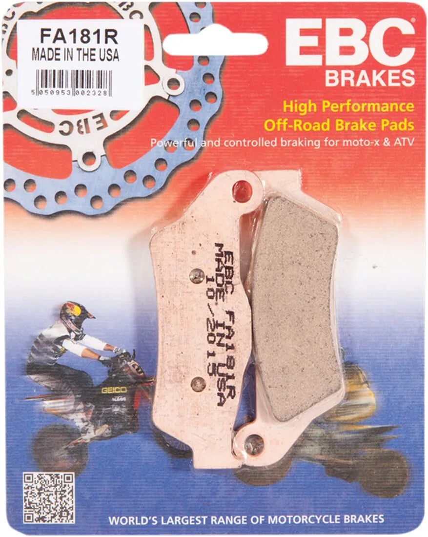 Ebc Fa181r Sintered Bronze Brake Pads For Leisure Use
