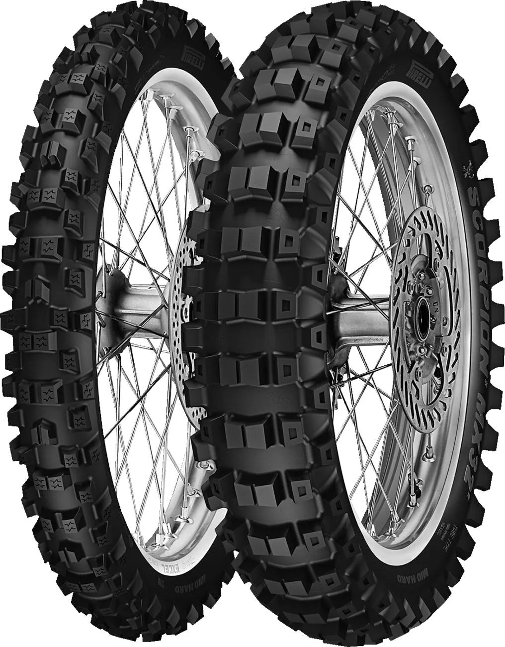 Pirelli Scorpion Mx32 Mid Hard Tire - 110/90-19 Rear