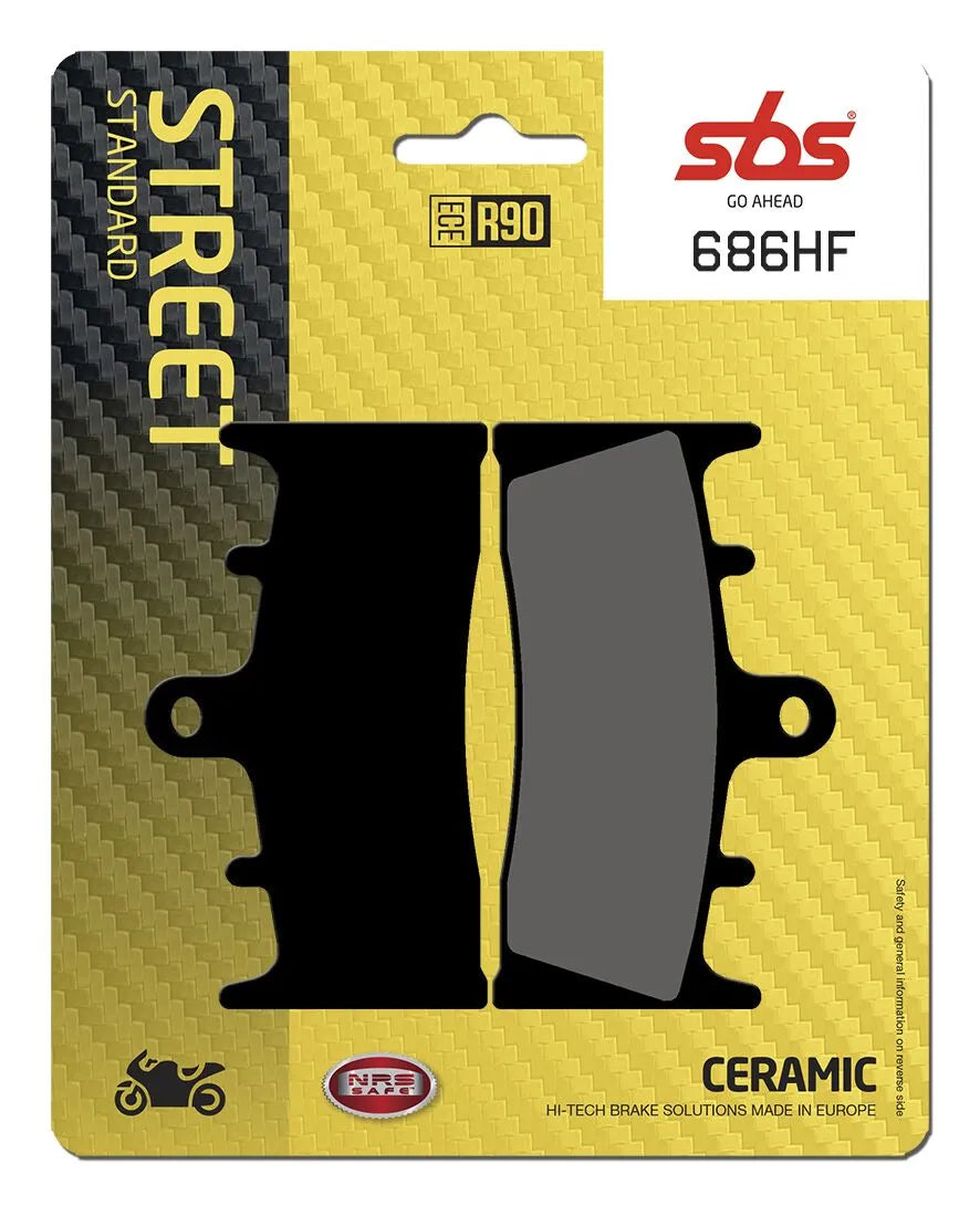 Sbs Hf Street Ceramic Brake Pads - Oe Replacement