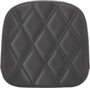 Saddlemen Sissy Bar Pad - Black Lattice Stitched
