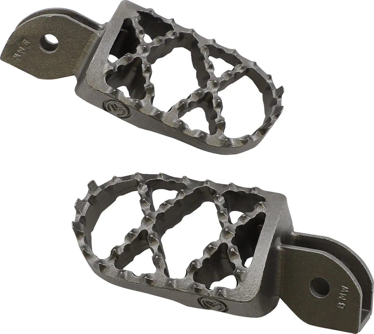 Moose Offroad Pro Foot Pegs - Stainless Steel