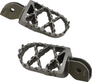 Moose Offroad Pro Foot Pegs - Stainless Steel