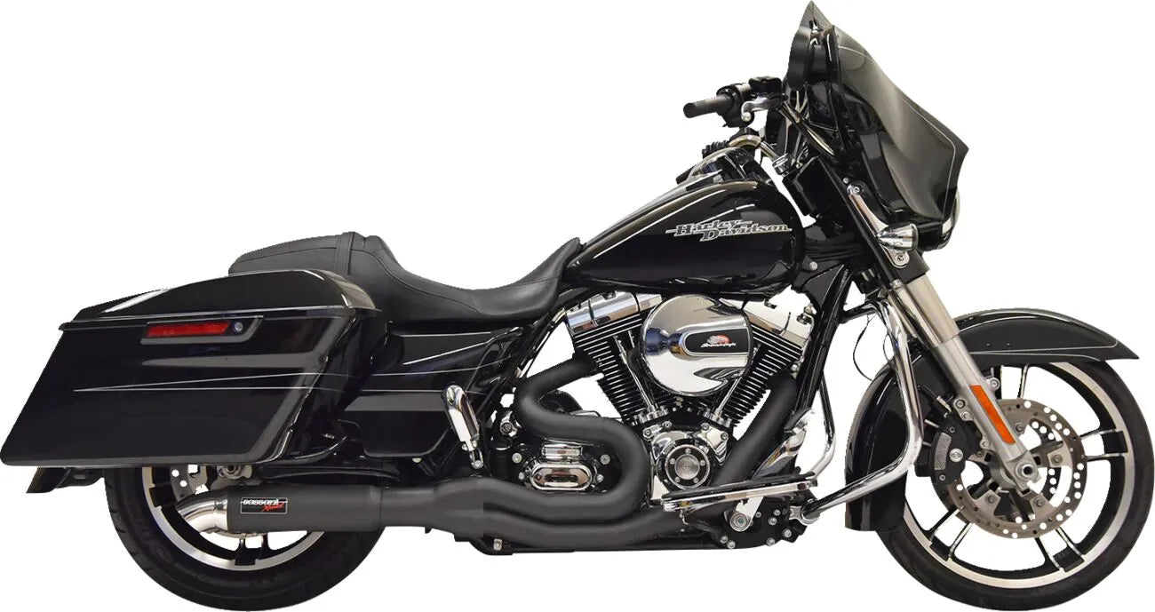 Bassani Xhaust Hot Rod 2:1 Exhaust System - Black