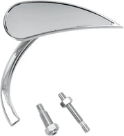 Arlen Ness Micro-mirror - Chrome Teardrop Motorcycle Mirror