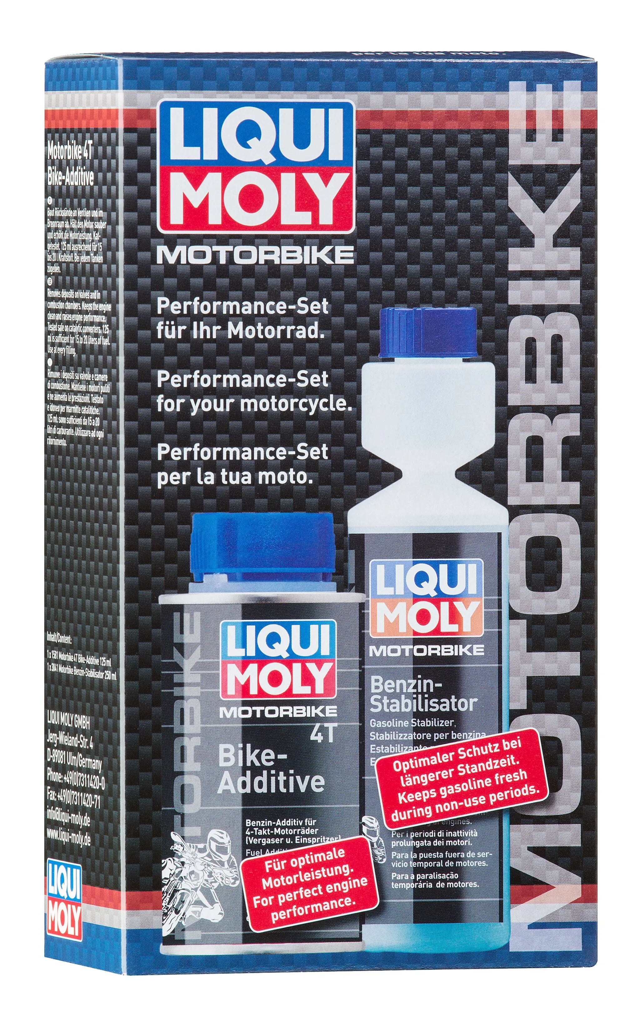 Liqui Moly Motorbike Performance Set Bike Additive