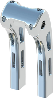 Magnum Shielding Ghost Risers - Chrome, 10" Rise