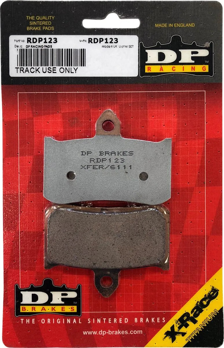 Dp Brakes Rdp X-race Titanium Brake Pads - Sintered Metal