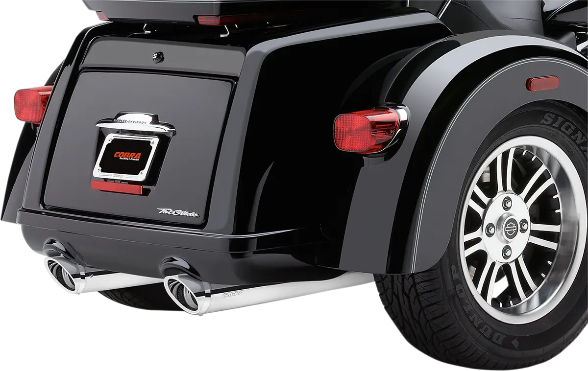 Cobra Tri Glide Mufflers For Harley-davidson Trike
