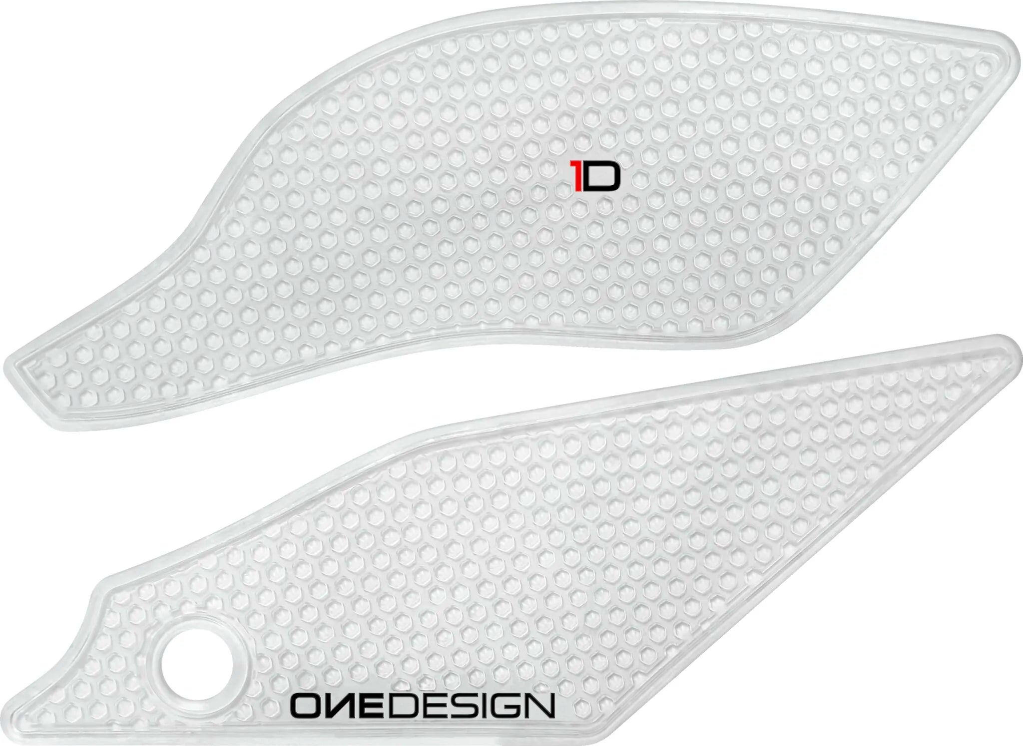 Onedesign Tank Grip - Clear Resin Tank Pad For Yamaha