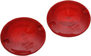 Drag Specialties Red Turn Signal Lenses