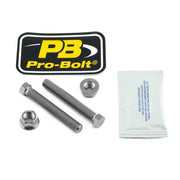 Pro Bolt Titanium Axle Adjuster Nut & Bolt Set