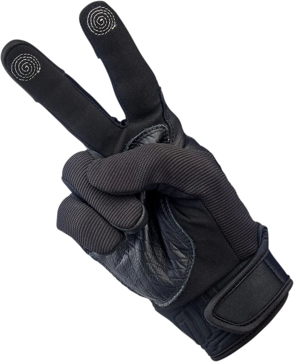 Biltwell Baja Gloves Motocross Inspired - Black