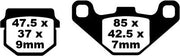 Ebc Fa-hh Series Sintered Brake Pads
