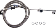 Drag Specialties Rear Brake Line For Non-abs Systems