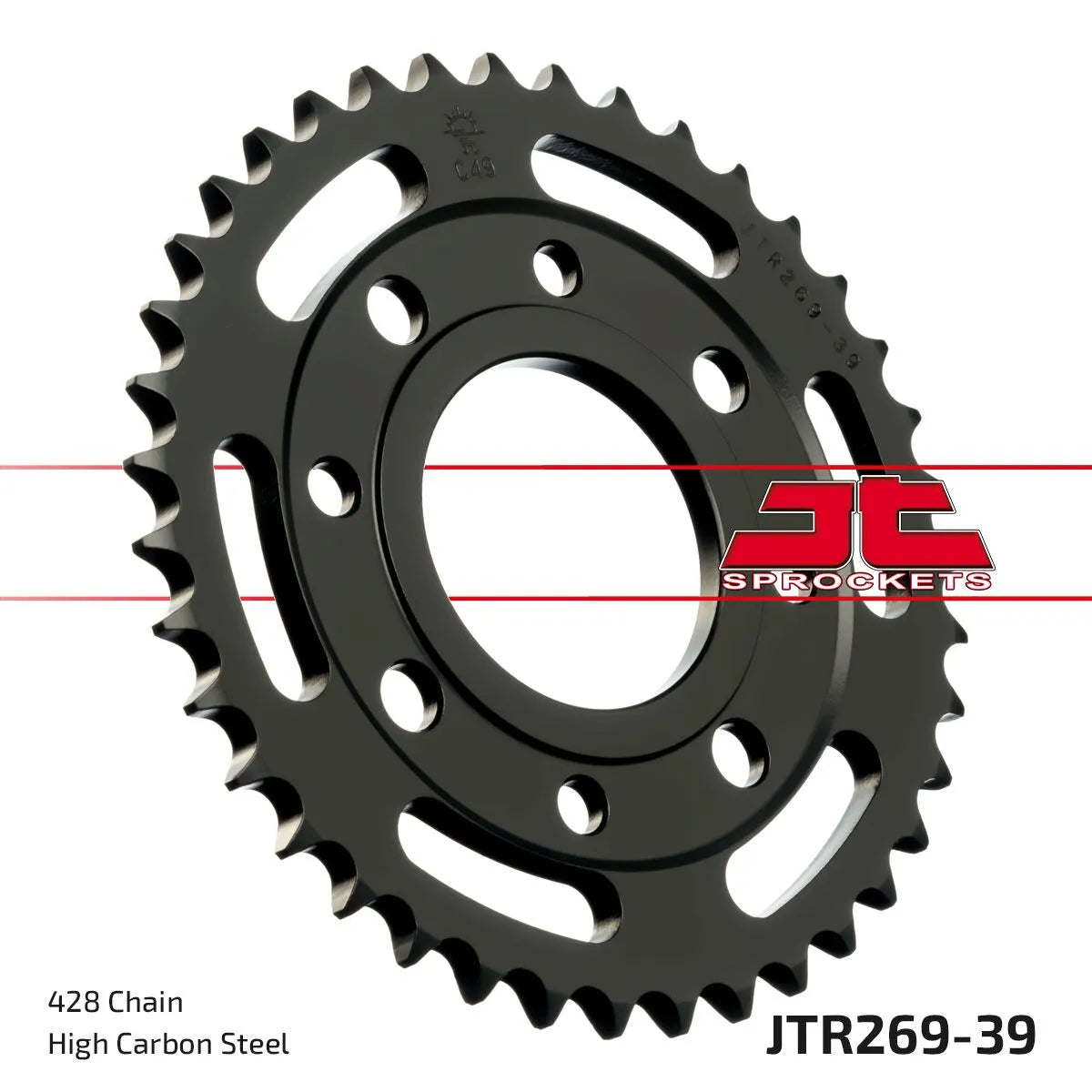 Jt Sprockets Steel Rear Sprocket 428-39