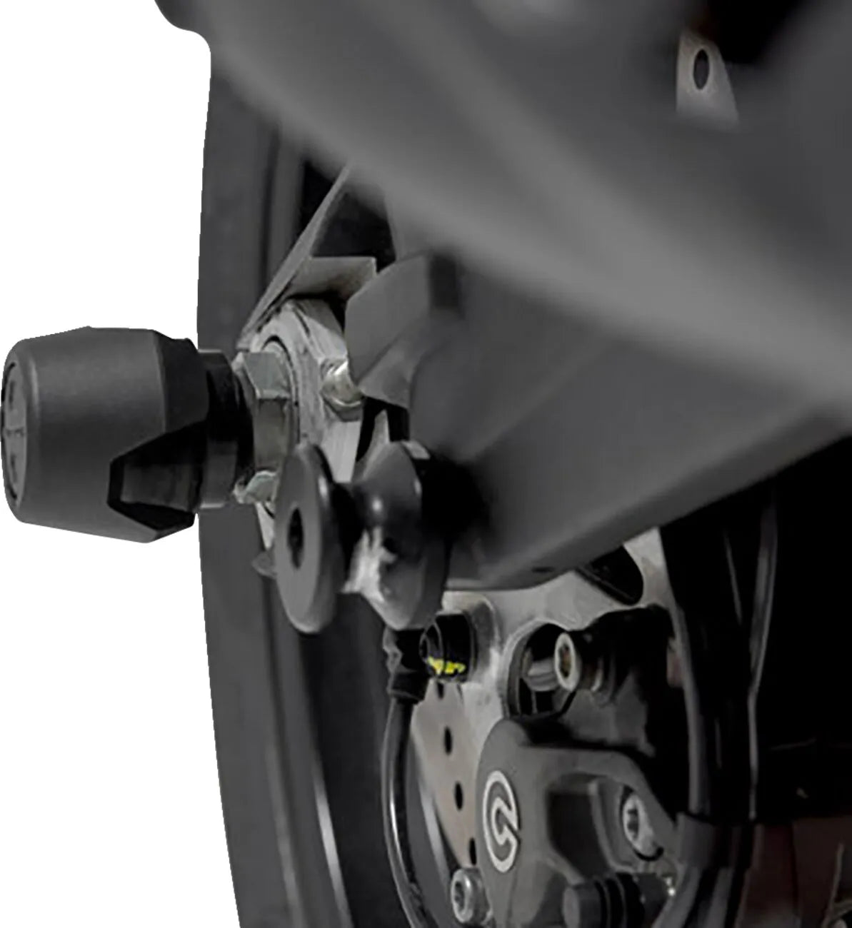 Sw-motech Rear Axle Slider - Swing Arm Protection