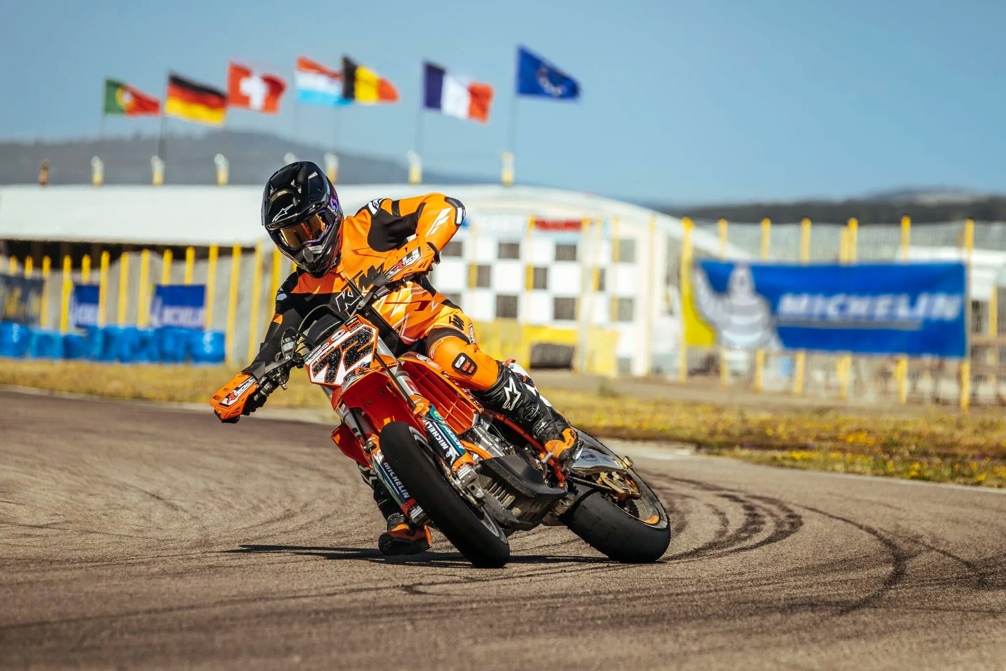 Michelin Power Supermoto Slick Tire For Supermoto Racing
