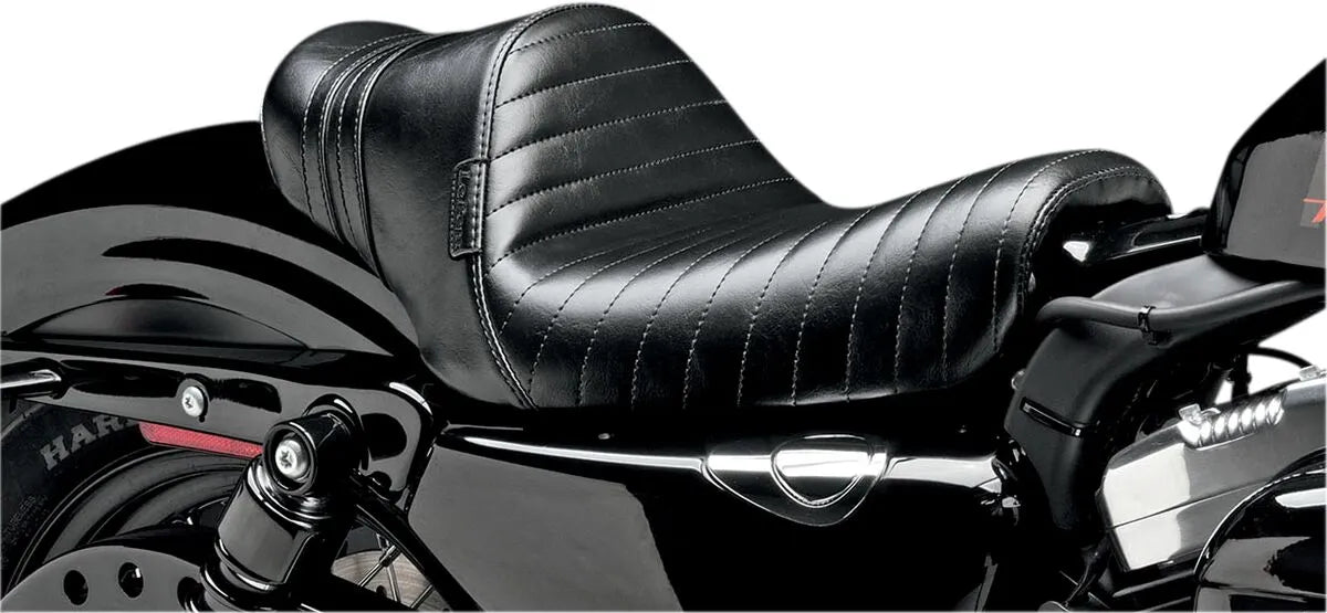 Le Pera Stubs Spoiler Seat - Black Vinyl