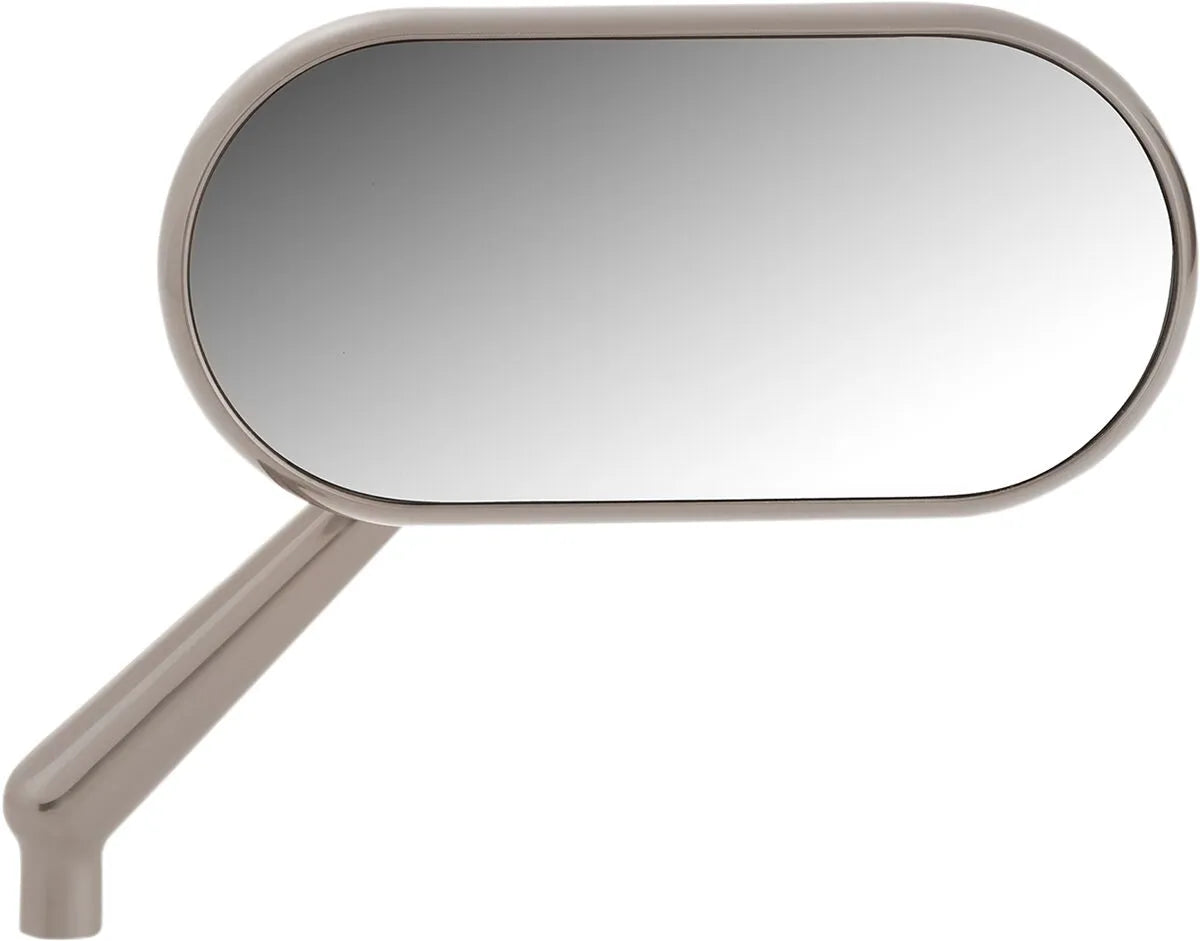 Arlen Ness Oval Mirror - Titanium Billet Aluminum