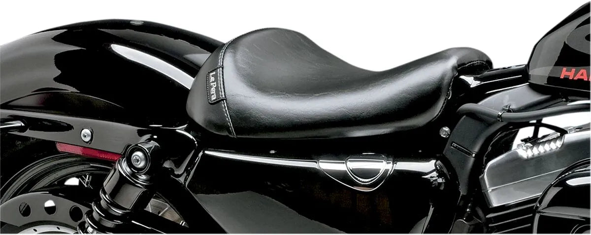 Le Pera Bare Bones Solo Seat - Black Vinyl