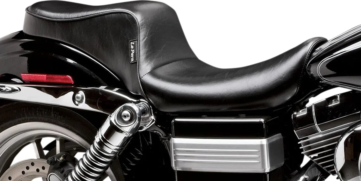 Le Pera Cherokee Seat - Black Vinyl King/queen