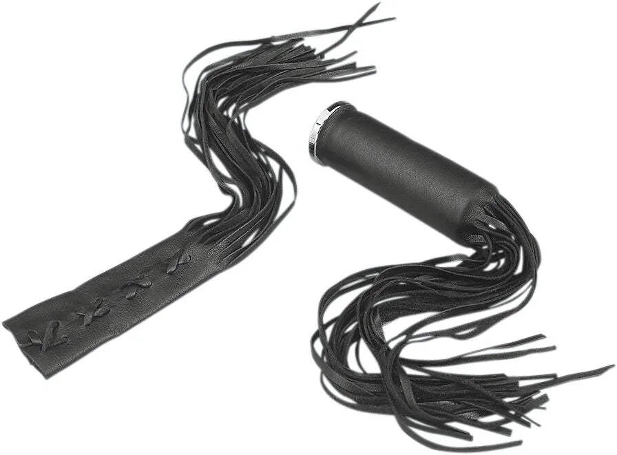 Drag Specialties Fringed Leather Grip Covers