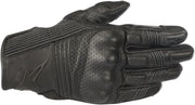 Alpinestars Mustang V2 Leather Motorcycle Gloves - Black