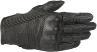 Alpinestars Mustang V2 Leather Motorcycle Gloves - Black