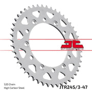Jt Sprockets Steel Rear Sprocket - 520, 47t