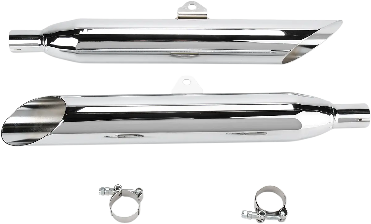 Cobra Slashcut Slip-on Mufflers For Harley Davidson
