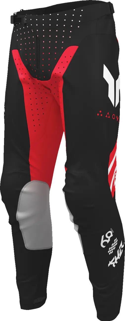Thor Launchmode Futura Pants - Black/Gray/Red/White